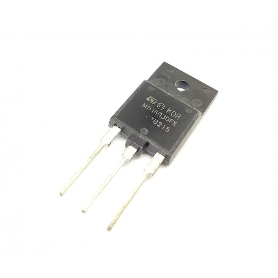 2Pcs MD1803DFX MD1803 High voltage NPN Power transistor for standard ...